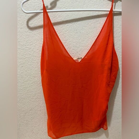J Brand Tank Top Size Med Sleeveless adjustable straps - Picture 1 of 8